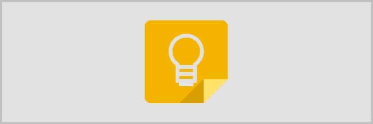 Google Keep, organiser son travail