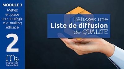 cr&eacute;er liste de contacts emailing