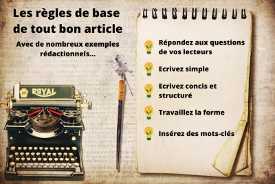 &eacute;crire un article de blog